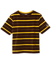 【Champion/チャンピオン】レディース ショートスリーブボーダーTシャツ