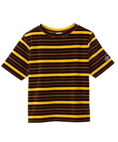 【Champion】チャンピオンボーダートレーナーレディースM Champion/チャンピオン】レディース ボーダーショートスリーブT