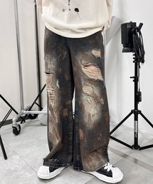 Figments | ダーティバギーデニムパンツ(デニムパンツ)