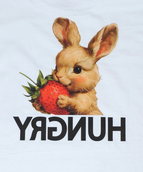 MILKBOY（ミルクボーイ）の「HUNGRY BUNNY Tシャツ（Tシャツ/カットソー・メンズ・C/A/B・M/L）」の13枚目の写真