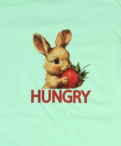 HUNGRY BUNNY Tシャツ（Tシャツ/カットソー）｜MILKBOY（ミルク