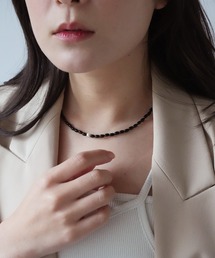 ammy. | 【 ammy. / エイミードット 】 ワンポイント ガラスビーズ ネックレス(ネックレス)