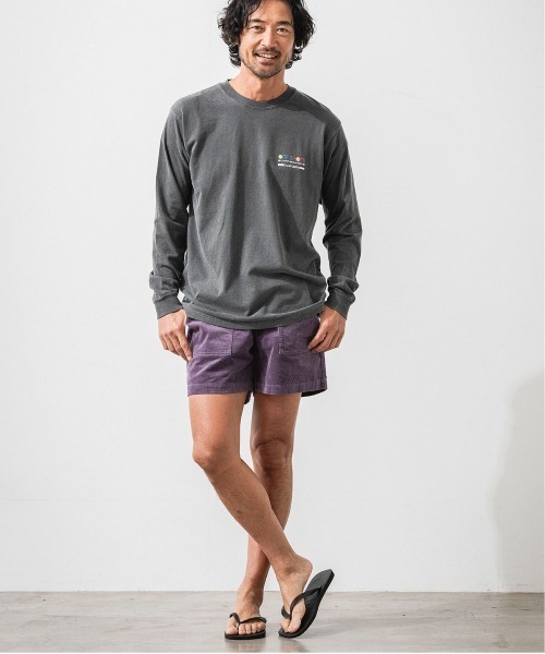 OFFSHORE（オフショア）の「LOGO SURFBOARDS L/S TEE/サーフボーダーズ ロングスリーブティ（Tシャツ/カットソー・メンズ・ホワイト/ブルー/チャコール・S/M/L/XL）」の15枚目の写真
