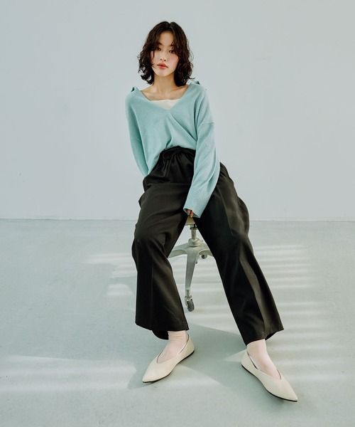 LEPSIM（レプシィム）の「ソフトクッションポインテッドパンプス　290440（パンプス・レディース・アイボリー/シルバー/ブラック・MEDIUM/LARGE）」の15枚目の写真