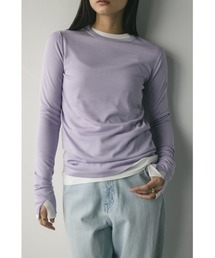 CLANE TAPE ENBROIDERY KNIT(セーター) CLANE(クラネ) 】TAPE EMBROIDERY KNIT TOP（ニット/セーター）｜CLANE
