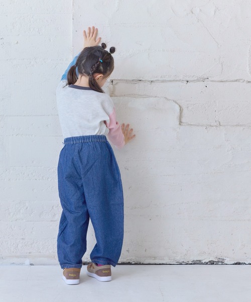 Life Support Products(ライフサポートプロダクツ)の「ワッフルロンT(Tシャツ/カットソー・キッズ・ブルー/杢グレー/チャコール/オレンジ/イエロー/パープル/オフホワイト/ホワイト系その他/グリーン/ピンク/グレー系その他2/ホワイト系/グレー系その他/ホワイト系その他2・100/95/90/80/110/150/140/130/120)」の18枚目の写真