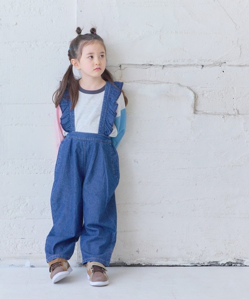 Life Support Products(ライフサポートプロダクツ)の「ワッフルロンT(Tシャツ/カットソー・キッズ・ブルー/杢グレー/チャコール/オレンジ/イエロー/パープル/オフホワイト/ホワイト系その他/グリーン/ピンク/グレー系その他2/ホワイト系/グレー系その他/ホワイト系その他2・100/95/90/80/110/150/140/130/120)」の19枚目の写真