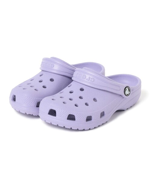 こども ビームス（コドモビームス）の「crocs / キッズ クラシック クロッグ サンダル（18～21cm）（サンダル・キッズ・ネイビー/ブラック/パープル系その他5/ホワイト系その他7/ピンク・20/19.5/19/18/21）」の6枚目の写真