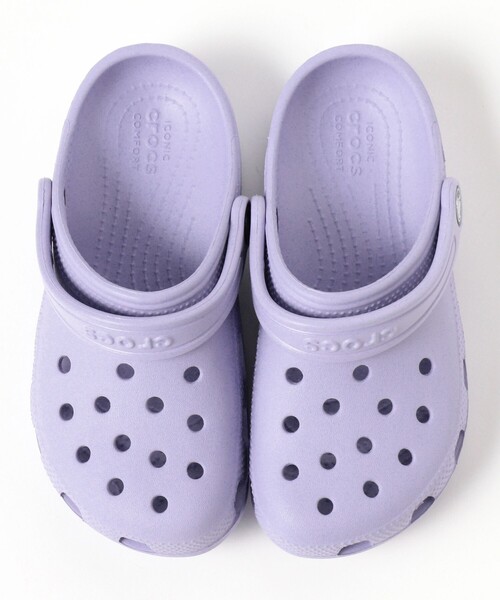 こども ビームス（コドモビームス）の「crocs / キッズ クラシック クロッグ サンダル（18～21cm）（サンダル・キッズ・ネイビー/ブラック/パープル系その他5/ホワイト系その他7/ピンク・20/19.5/19/18/21）」の10枚目の写真