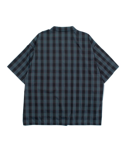 F/CE. （エフシーイー）の「F/CE. DOTAIR OPEN COLLAR SHIRT / エフシーイー ドットエア オープン カラー シャツ（シャツ/ブラウス・メンズ・チャコール/グレー・SMALL/MEDIUM/LARGE/X-LARGE）」の3枚目の写真