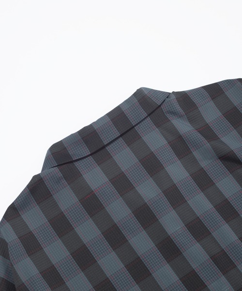 F/CE. （エフシーイー）の「F/CE. DOTAIR OPEN COLLAR SHIRT / エフシーイー ドットエア オープン カラー シャツ（シャツ/ブラウス・メンズ・チャコール/グレー・SMALL/MEDIUM/LARGE/X-LARGE）」の13枚目の写真