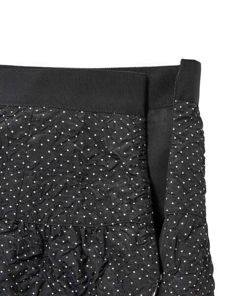 ANAYI(アナイ)の「ドットジャガードヨークギャザーフレアスカート(スカート・レディース・ブラック・36/38/34)」の4枚目の写真