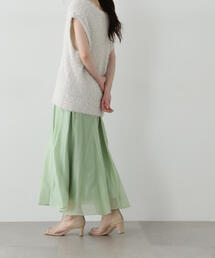 N.（N. Natural Beauty Basic） | シアーボリュームスカート(スカート)