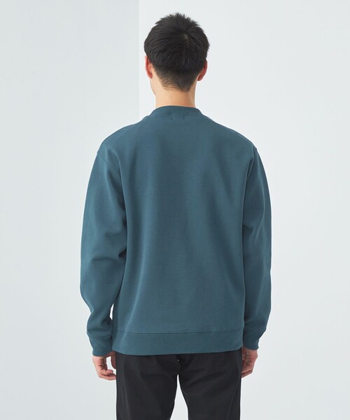 green label relaxing(グリーンレーベルリラクシング)の「ダブルニット クルーネック カットソー(Tシャツ/カットソー・メンズ・ライトグレー/ターコイズブルー/ダークグレー・M/XL/L/S)」の13枚目の写真