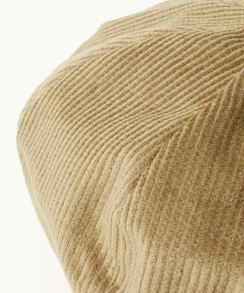 Another Edition（アナザーエディション）の「コーデュロイベレー帽/AE Cord ベレー（ハンチング/ベレー帽・レディース・ベージュ/ダークブラウン/オリーブ・フリー）」の6枚目の写真