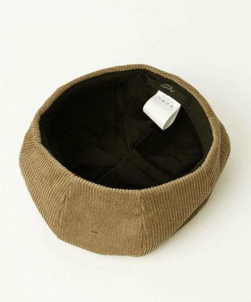 Another Edition（アナザーエディション）の「コーデュロイベレー帽/AE Cord ベレー（ハンチング/ベレー帽・レディース・ベージュ/ダークブラウン/オリーブ・フリー）」の7枚目の写真