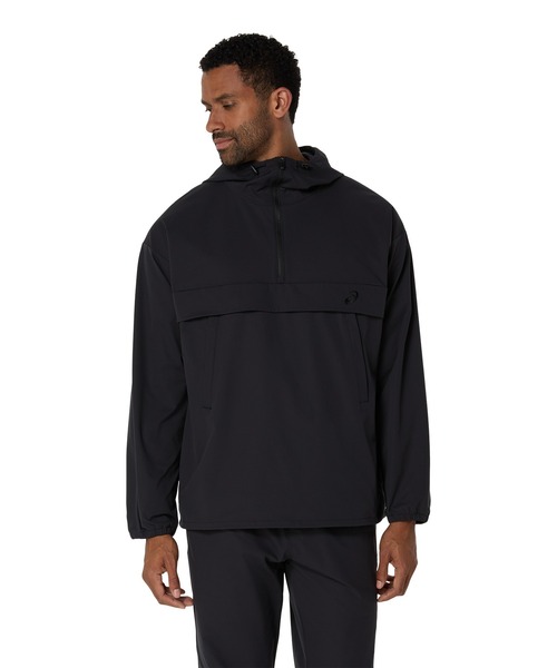 asics ダブルウィーブリラックスプルオーバージャケット ダブルウィーブリラックスプルオーバージャケット | マントル