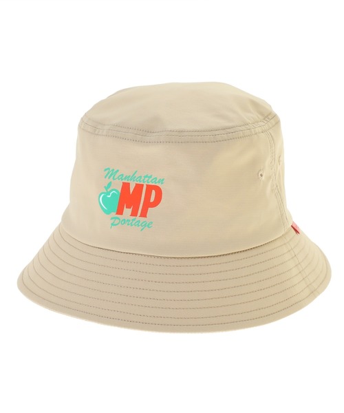 Manhattan Portage（マンハッタンポーテージ）の「Print Bucket Hat（ハット・メンズ・ベージュ/オフホワイト/ブラック・FREE）」の3枚目の写真