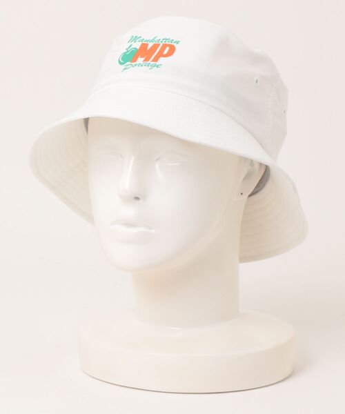 Manhattan Portage（マンハッタンポーテージ）の「Print Bucket Hat（ハット・メンズ・ベージュ/オフホワイト/ブラック・FREE）」の7枚目の写真