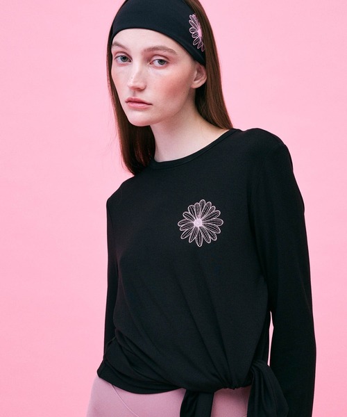AIRLIFT side slit top theflower（Tシャツ/カットソー）｜Mardi