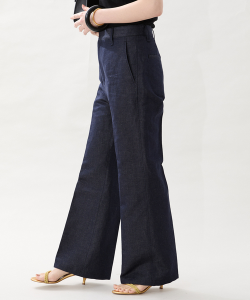 VERMEIL par iena（ヴェルメイユパーイエナ）の「C/Liデニムストレートパンツ（デニムパンツ・レディース・ブルー系その他・36/38/40）」の3枚目の写真