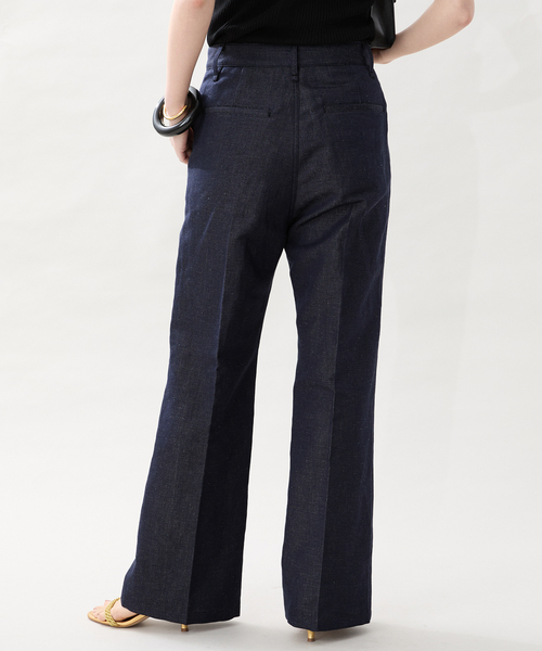 VERMEIL par iena（ヴェルメイユパーイエナ）の「C/Liデニムストレートパンツ（デニムパンツ・レディース・ブルー系その他・36/38/40）」の4枚目の写真