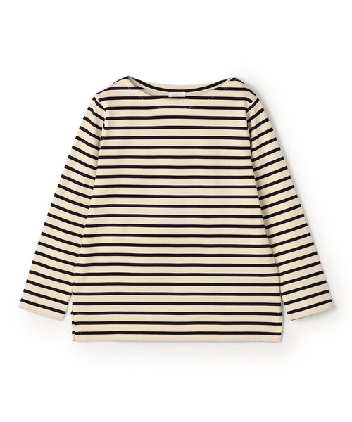 ファインコットン ボートネックプルオーバー（Tシャツ/カットソー