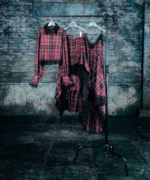 HARE（ハレ）の「【EDGY MODE】タータンチェックキャミ