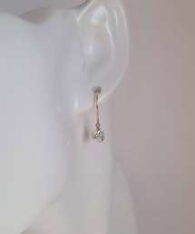 CERCA（チェルカ）の「Studio LEGGO/シンプルクリスタルピアス（ピアス（両耳用））」