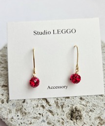 Studio LEGGO/シンプルクリスタルピアス