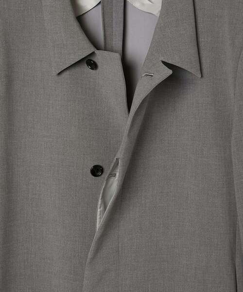 N.HOOLYWOOD COMPILE（N.ハリウッド コンパイル）の「BALMACAAN SHORT COAT（チェスターコート・メンズ・グレー/ブラック/カーキ・36/38/40）」の9枚目の写真