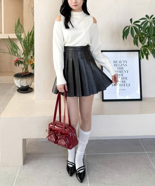 clear（クリア）の「ダブルポケットリボンスクエアバッグ［ガーリー 推し活 韓国ファッション］≪2025SS新作≫（ハンドバッグ・レディース・ブラック/シルバー/レッド・F）」の14枚目の写真