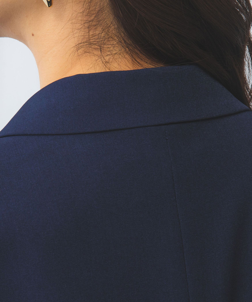 NARACAMICIE】合繊ツイルダブルブレストジャケット（テーラード