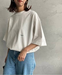 [GYMPHLEX/ジムフレックス] ヘビーウェイトジャージー ワイドシルエットTシャツ