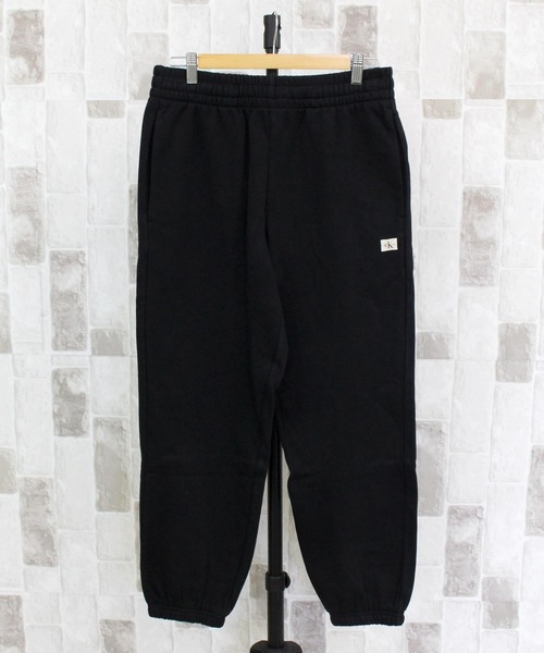 Calvin Klein(カルバン・クライン)の「CK バッジフリースジョガー スウェットパンツ BADGE FLEECE JOGGER(スウェットパンツ・メンズ・ブラック・M/S/XL/L)」の12枚目の写真