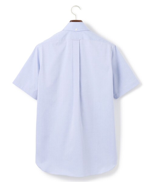 J.PRESS(ジェイプレス)の「【PREMIUM PLEATS / 形態安定】ピンオックス 半袖ドレスシャツ / B.D.(ビジネスシャツ・メンズ・ホワイト系/ダルブルー系・MEDIUM/SMALL/X-LARGE/LARGE)」の5枚目の写真