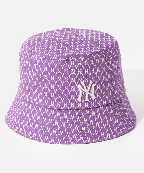 日本未発売】MLB KOREA BUCKET CLASSIC MONOGRAM エムエルビー