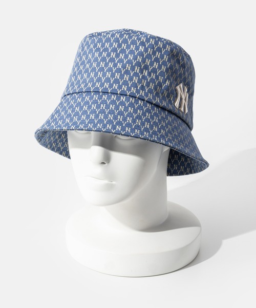 日本未発売】MLB KOREA BUCKET CLASSIC MONOGRAM エムエルビー