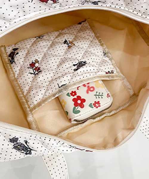 ♡とっぷまみぃ♡様　オイリリー　✴️美品✴️　トラベルバッグ　ボストン　花柄 ♡とっぷまみぃ♡様 オイリリー ✴️美品✴️ トラベルバッグ