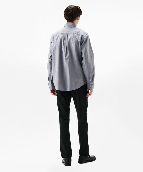 TOMMY HILFIGER（トミーヒルフィガー）の「オックスフォードソリッドロングスリーブシャツ（シャツ/ブラウス・メンズ・ピンク/ライトグリーン/ネイビー・LARGE/SMALL/X-LARGE/MEDIUM）」の6枚目の写真