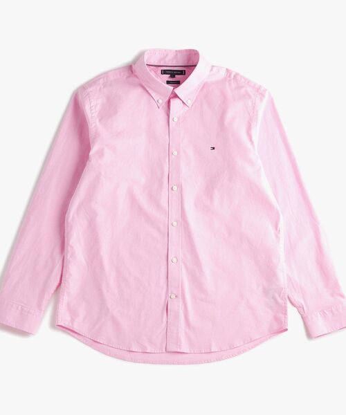 TOMMY HILFIGER（トミーヒルフィガー）の「オックスフォードソリッドロングスリーブシャツ（シャツ/ブラウス・メンズ・ピンク/ライトグリーン/ネイビー・LARGE/SMALL/X-LARGE/MEDIUM）」の15枚目の写真