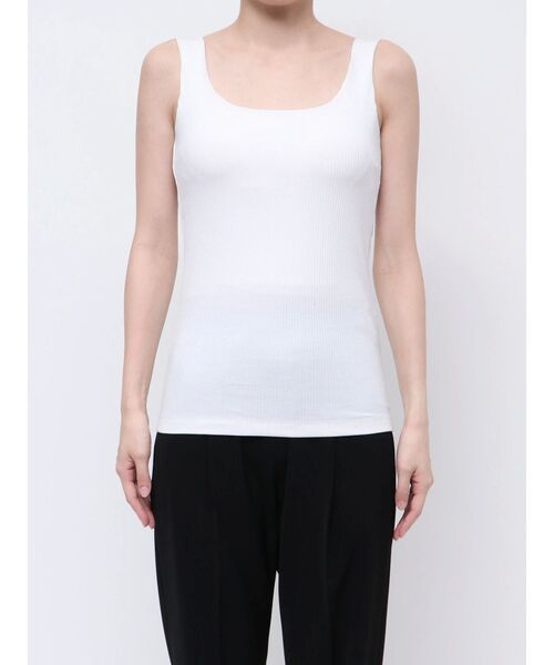 ELENDEEK  SQUARE NECK PAD TANK  新品 セール】スクエアネックパッドタンクトップ（タンクトップ