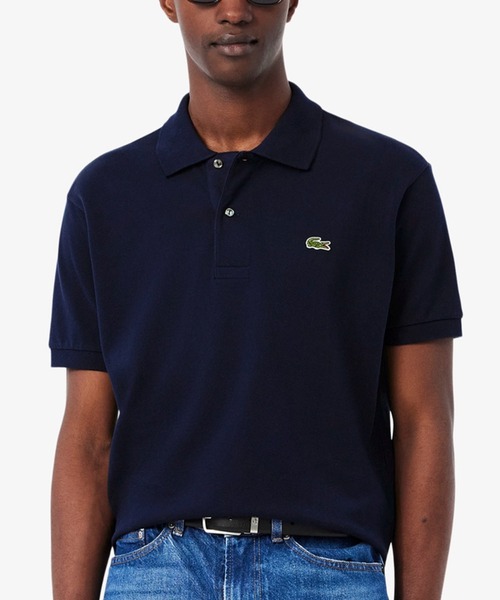 LACOSTE(ラコステ)の「LACOSTE/ラコステ 半袖 ポロシャツ ロゴ ワンポイント L1212LJ99(ポロシャツ・メンズ・ネイビー/ホワイト/ブラック・XL/L/M)」の21枚目の写真