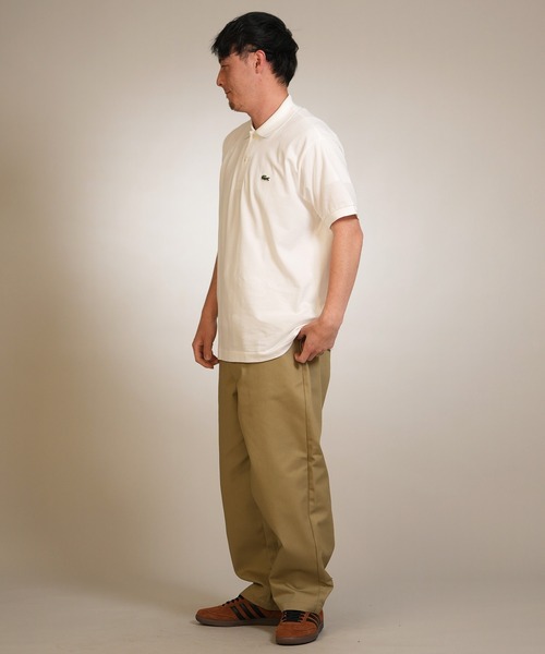 LACOSTE(ラコステ)の「LACOSTE/ラコステ 半袖 ポロシャツ ロゴ ワンポイント L1212LJ99(ポロシャツ・メンズ・ネイビー/ホワイト/ブラック・XL/L/M)」の4枚目の写真