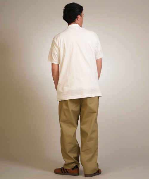 LACOSTE(ラコステ)の「LACOSTE/ラコステ 半袖 ポロシャツ ロゴ ワンポイント L1212LJ99(ポロシャツ・メンズ・ネイビー/ホワイト/ブラック・XL/L/M)」の5枚目の写真