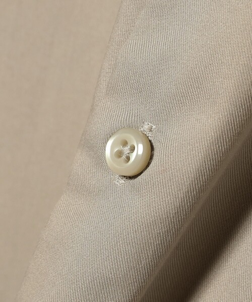 BEAMS（ビームス）の「ソリッド イージー ハーフスリーブ シャツ（シャツ/ブラウス・メンズ・ブラック/グリーン系その他3/ベージュ・XL/L/M/S）」の19枚目の写真