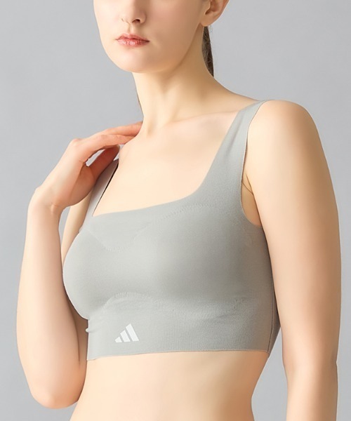 セール】adidas/アディダス スポーツブラ クロップトップ 完全無