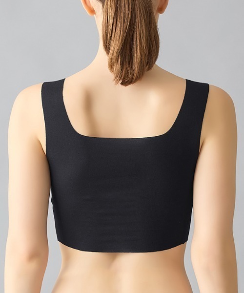 adidas（アディダス）の「adidas/アディダス スポーツブラ クロップトップ 完全無縫製でチクチクしにくい（スポーツブラ・レディース・ブラック/ライトグレー/ブルー系その他/ラベンダー・MEDIUM/LARGE/X-LARGE）」の8枚目の写真