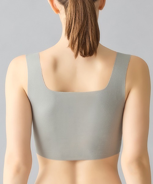 adidas（アディダス）の「adidas/アディダス スポーツブラ クロップトップ 完全無縫製でチクチクしにくい（スポーツブラ・レディース・ブラック/ライトグレー/ブルー系その他/ラベンダー・MEDIUM/LARGE/X-LARGE）」の18枚目の写真