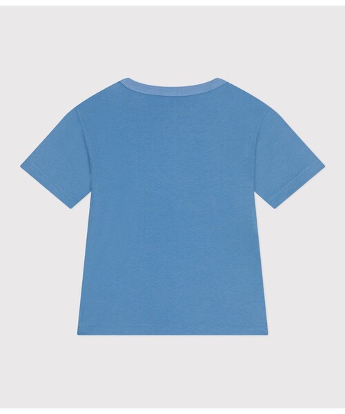 PETIT BATEAU（プチバトー）の「半袖Ｔシャツ（Tシャツ/カットソー・キッズ・ブルー・8YEAR/6YEAR/10YEAR/12YEAR）」の3枚目の写真